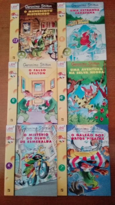 Geronimo stilton #1 ate 31# coleção