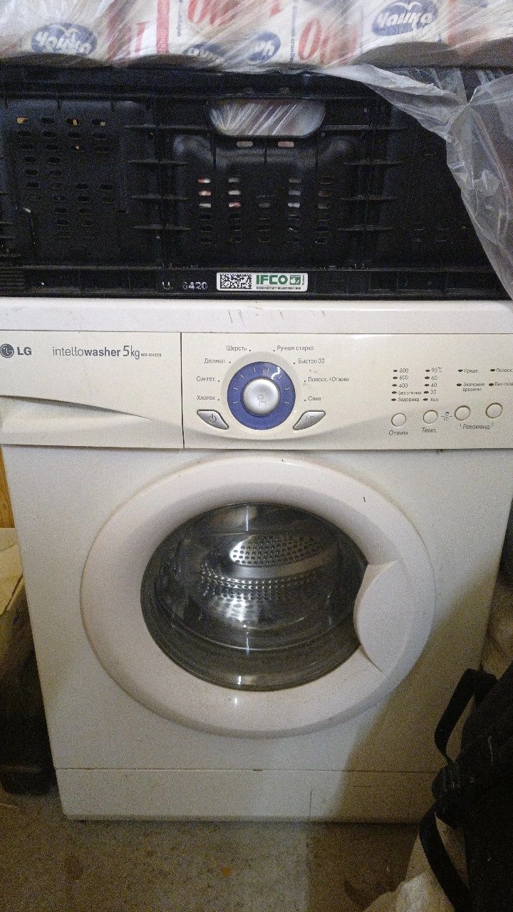 Пральна машина LG intellowasher 5 kg (відремонтована, робоча)