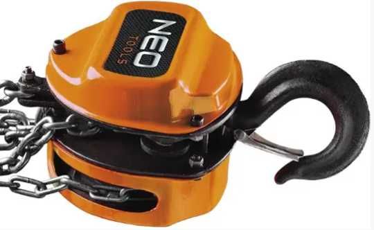 Ручна таль ланцюгова Neo Tools LH2000  2 т, 3 м таль цепная