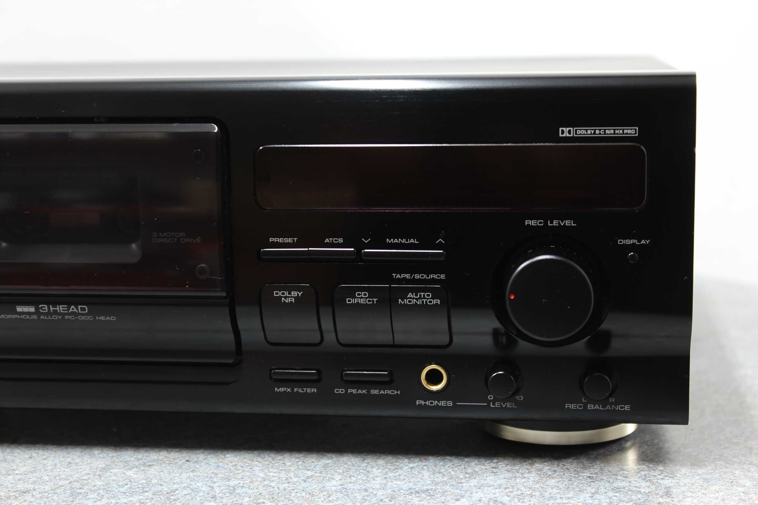 Kenwood KX-9050 Topowy Model Magnetofon Kasetowy 3 Head