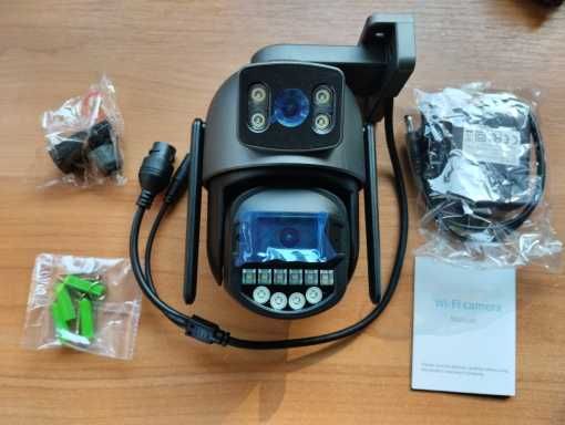 10-мегапіксельна вулична камера з подвійним об’єктивом