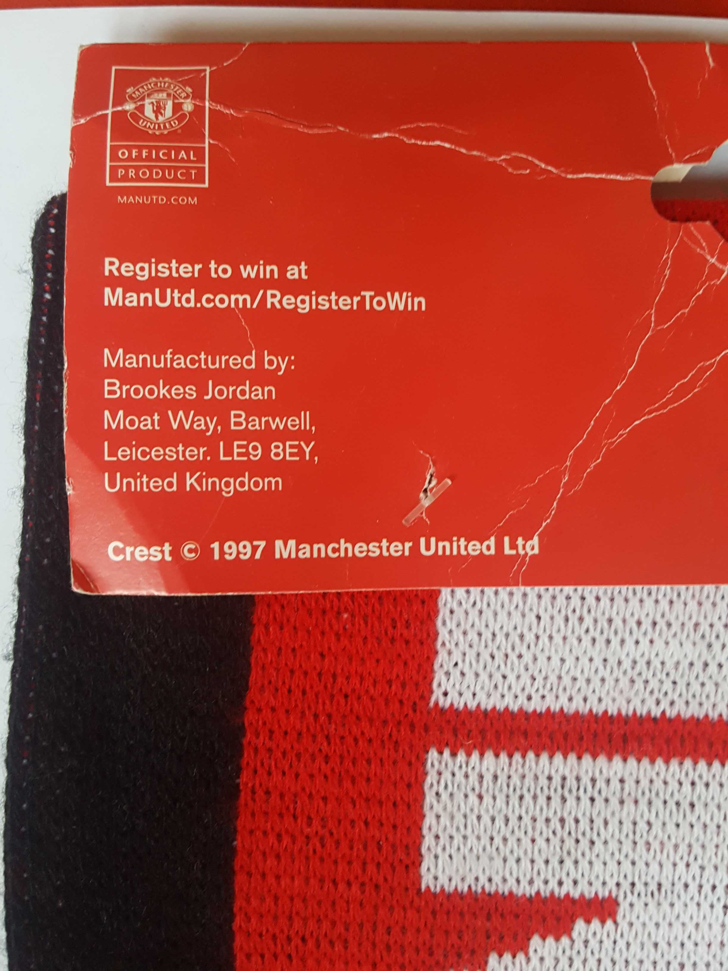 Шарф Manchester United.Англия.Новый.