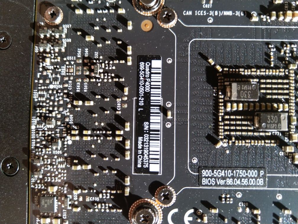 Grafica NVIDIA Quadro P4000 como NOVA + GARANTIA