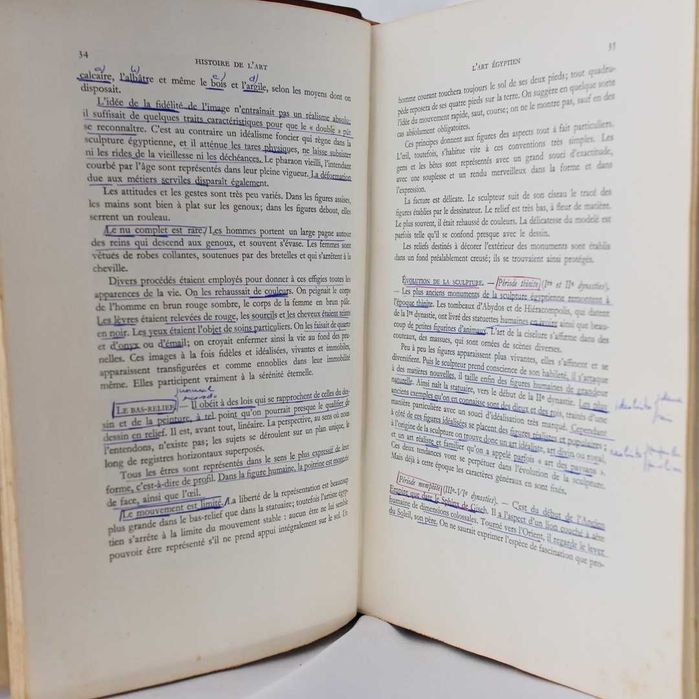 Livro "Histoire de l'Art", H. Laurens, 1953