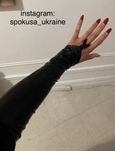 Перчатки без пальцев ORIGINAL кожа - латекс - винил XS/S/M/L/XL(новые)