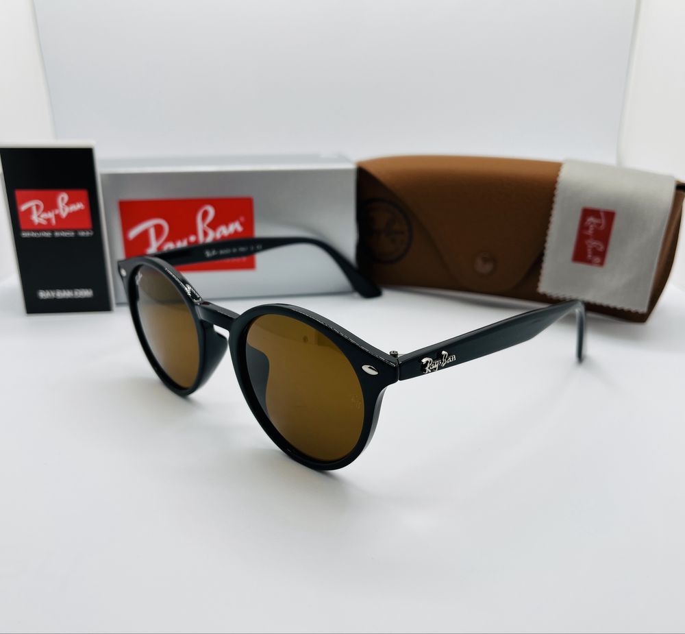 Солнцезащитные очки Ray Ban Highstreet 2180 Black-Brown 51мм стекло
