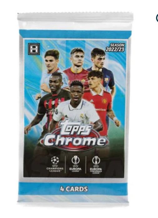 2022-23 Topps Chrome UCC - Hobby Lite box - 3 saszetki