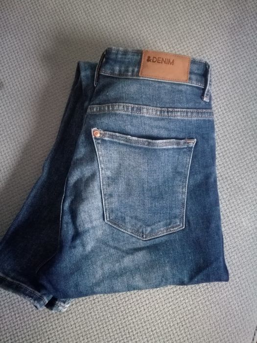 Spodnie jeansy h&m
