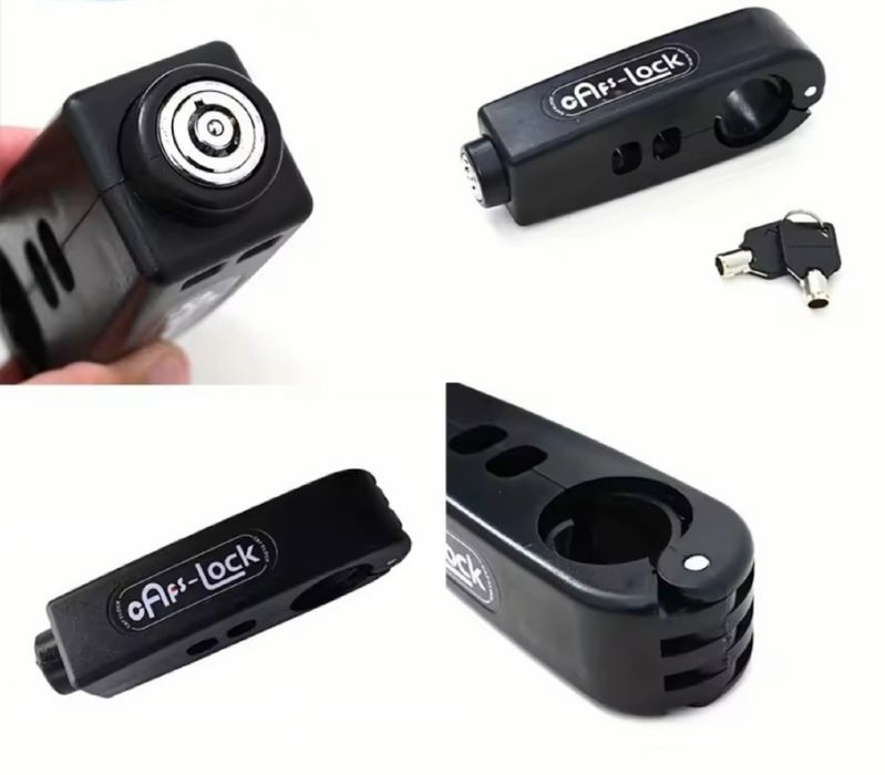 Trava de bloqueio de alavanca de freio anti-roubo.