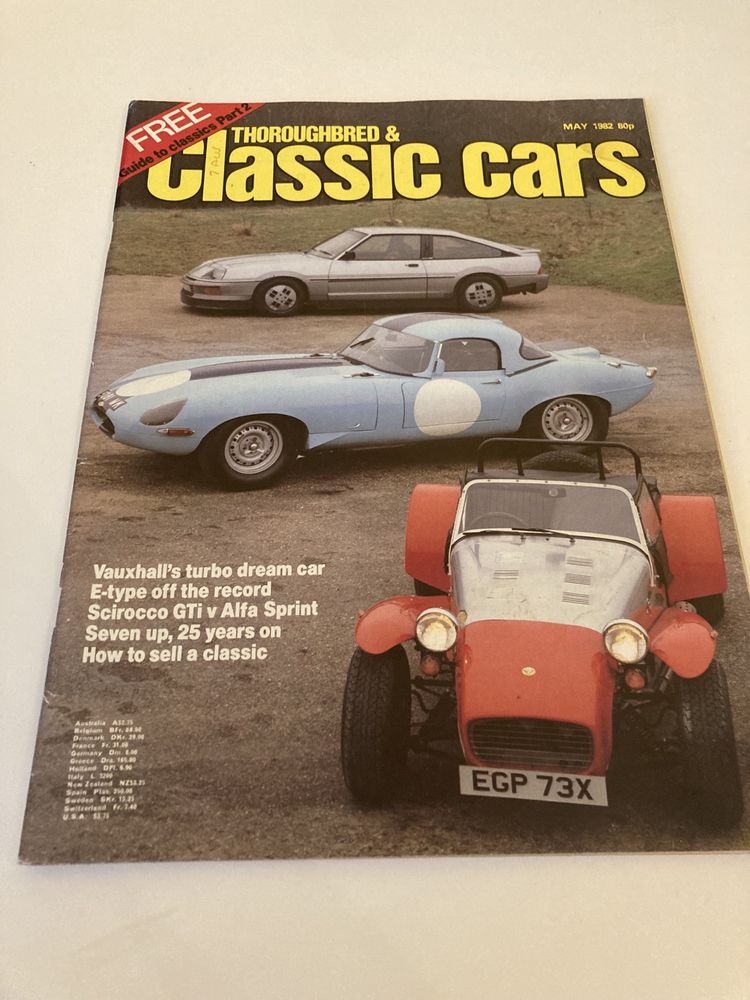 Thoroughbred & Classic Cars April 1982