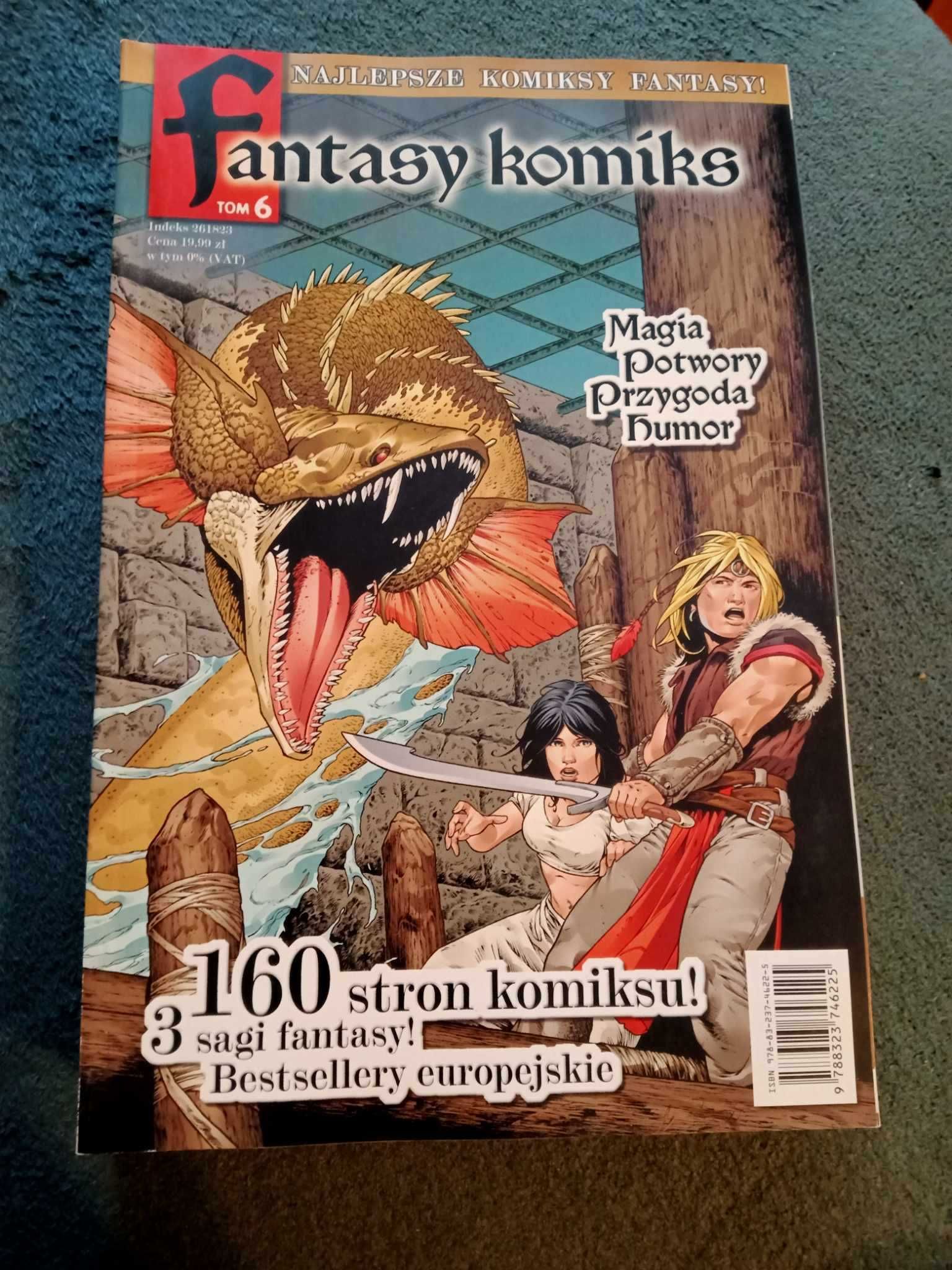 Fantasy Komiks nr 1 - 12 bez11 numeru (2010 r.)