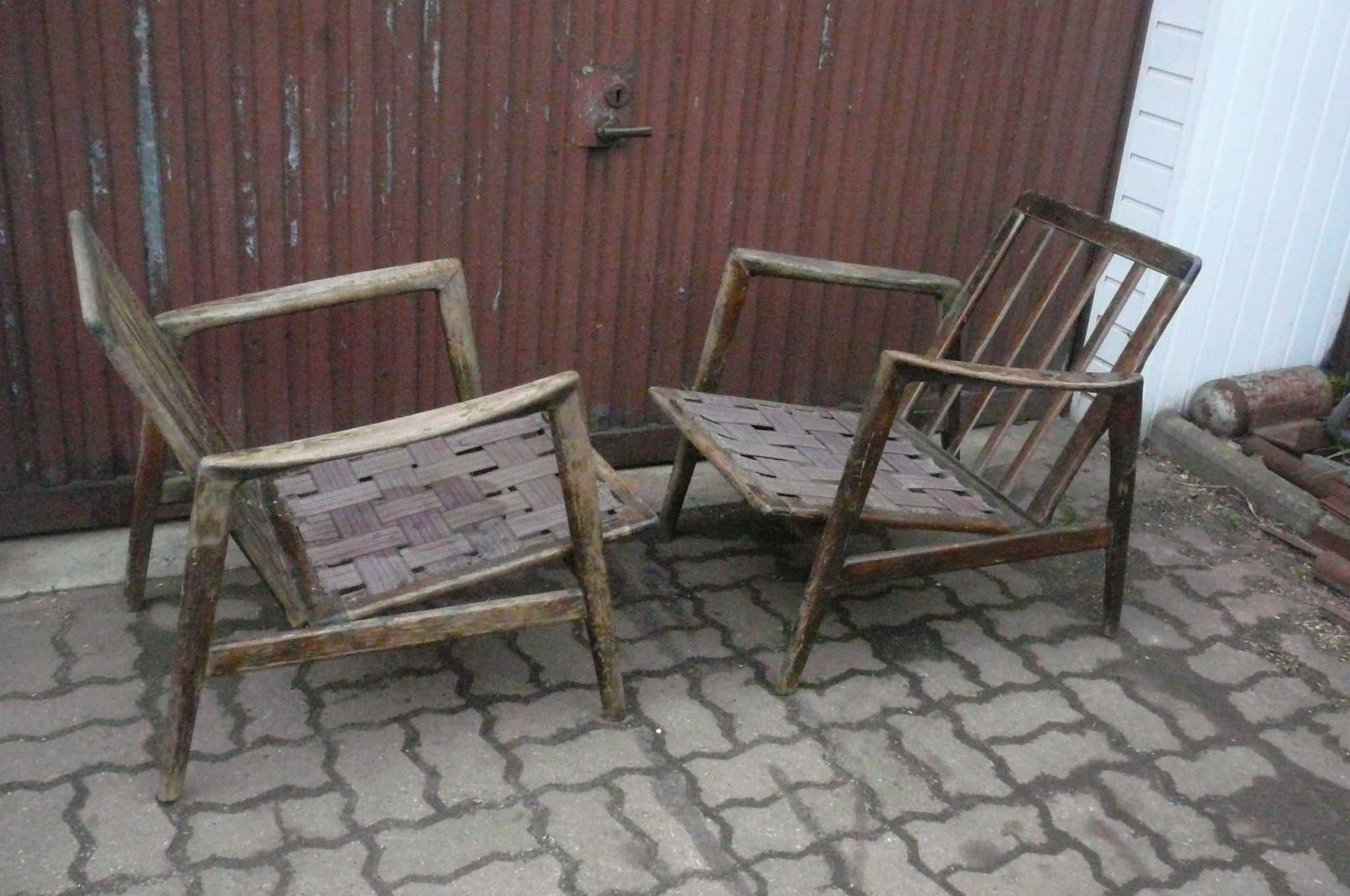 Fotel Fotele Stefan 300-139 PRL jak Chierowski Hałas Lisek Bączyk