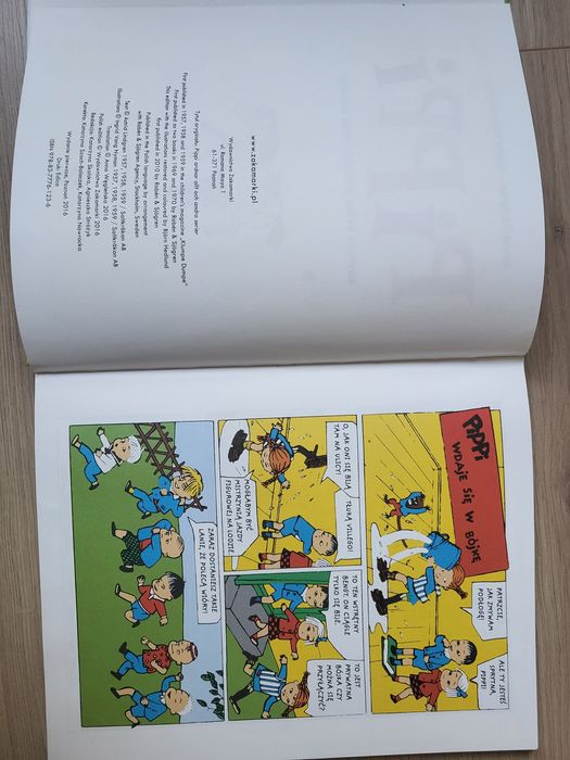 Pippi dwa komiksy