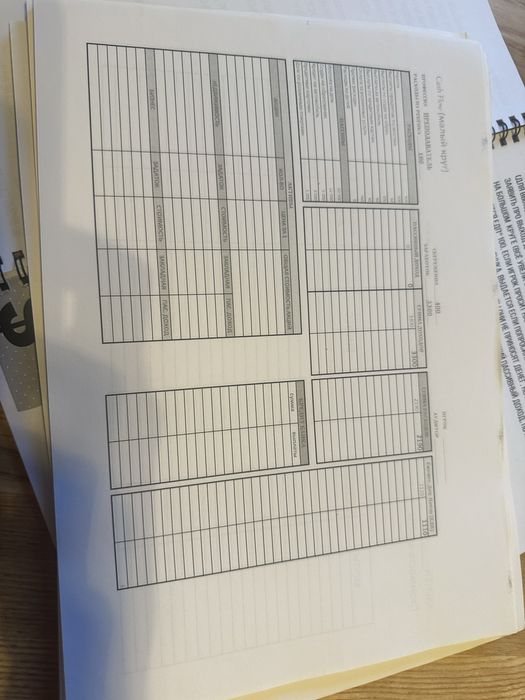 Cash flow методичка, посібник для тренерів