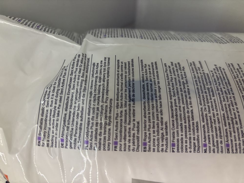 Pieluchomajtki seni L active plus 10 szt