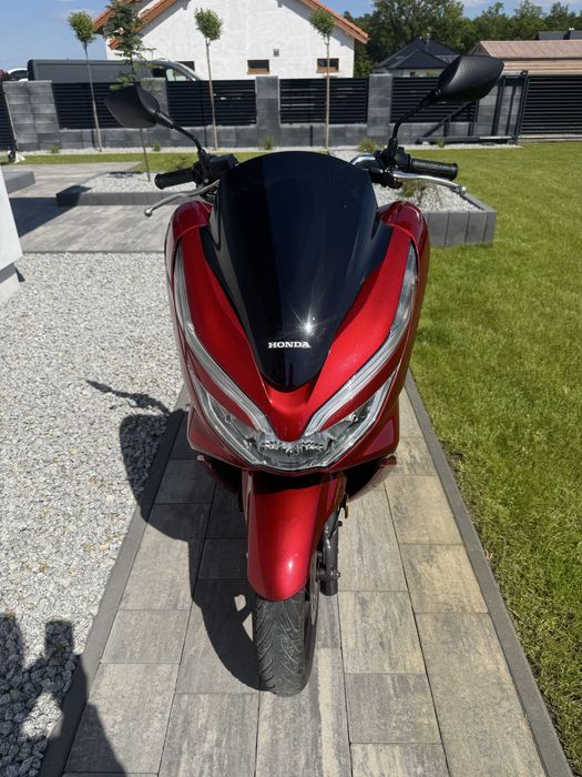 Honda Pcx Salon Polska Grzane Manetki Led Abs Start Stop Okazja!!