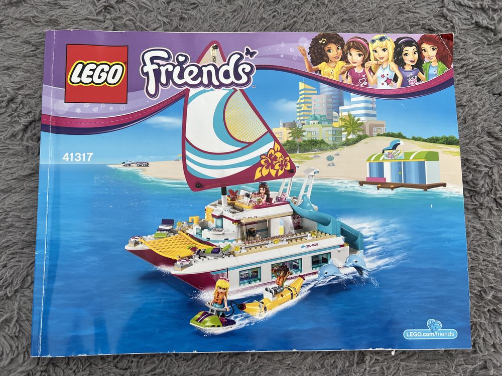 Lego Friends klocki statek 41317 stan idealny