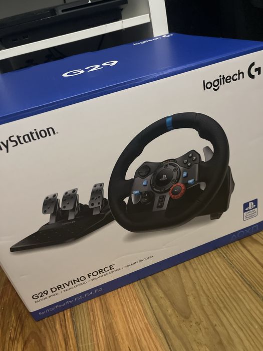 Volante G29 e pedais + shifter