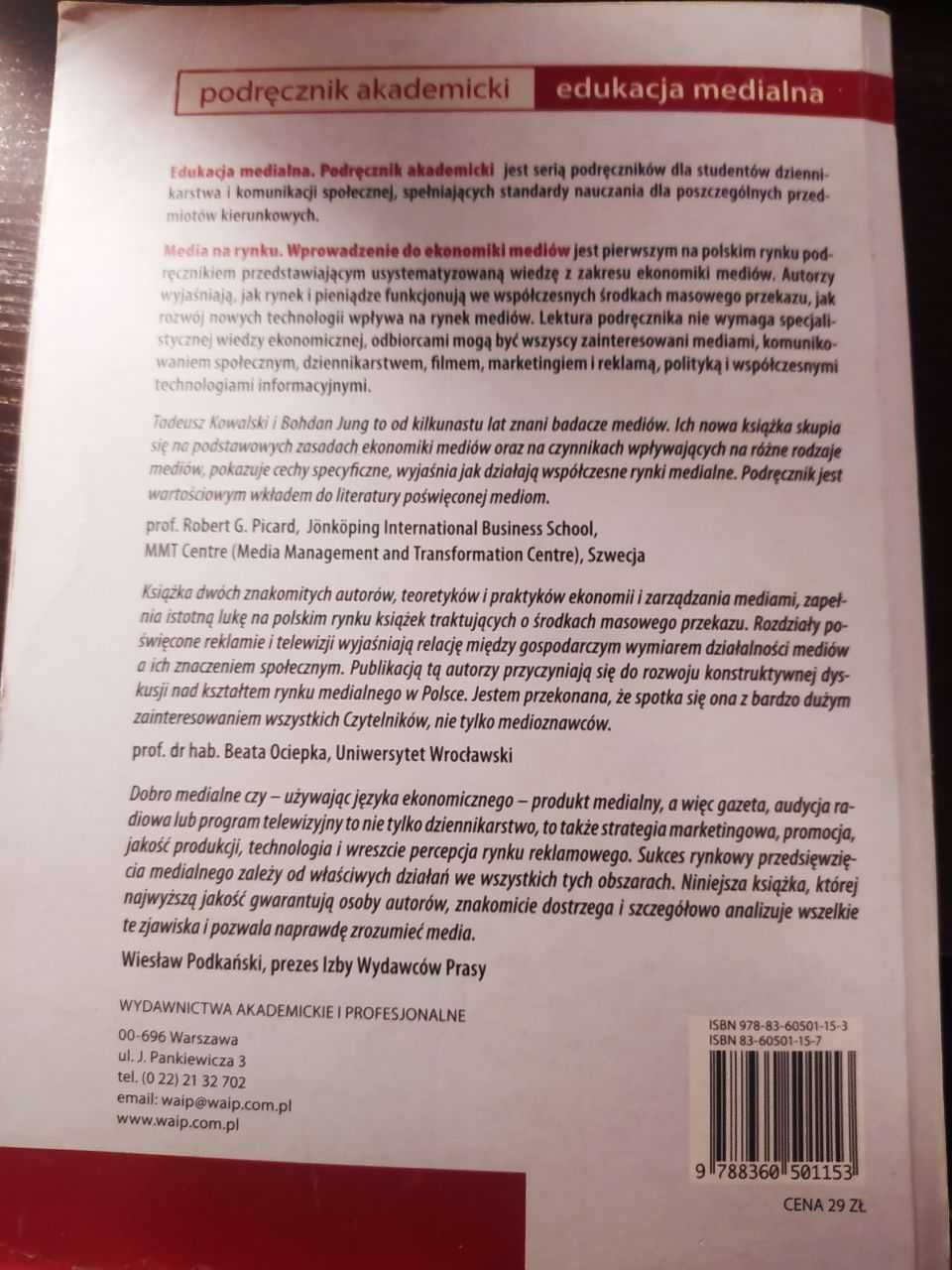Media na rynku. Tadeusz Kowalski