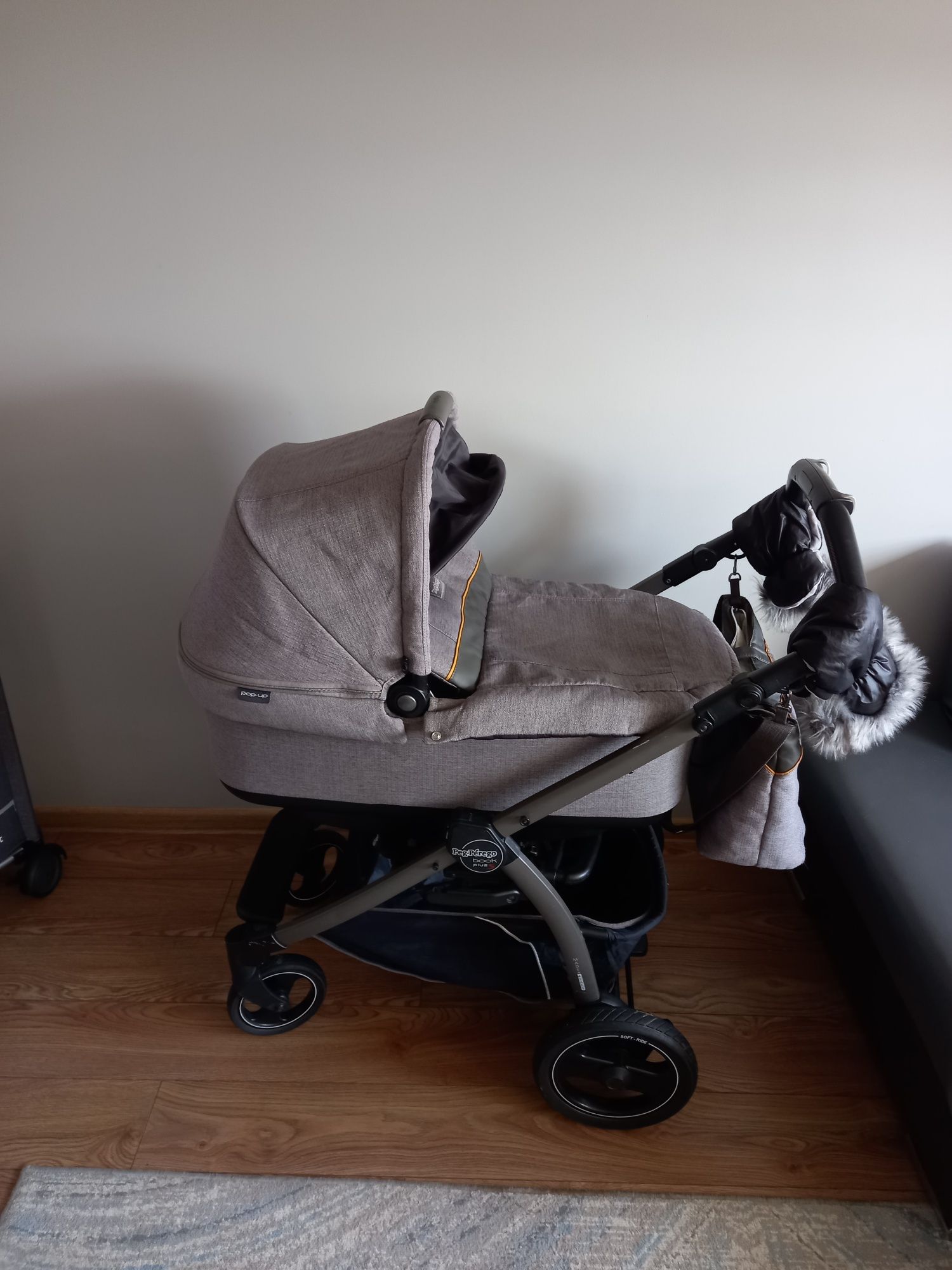 Wózek peg perego 4w1