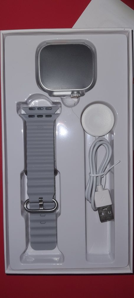SmArtwatch Ultra II Watch szary jak jabłuszko