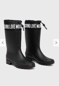 Nowe kalosze Love Moschino, 24,5cm