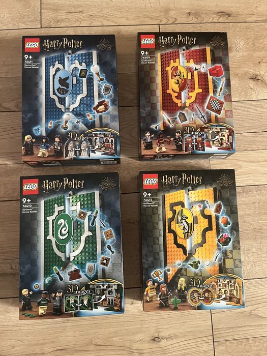 Lego Harry Potter, 76410, 76411, 76412, 76413 . Nowe Olsztyn