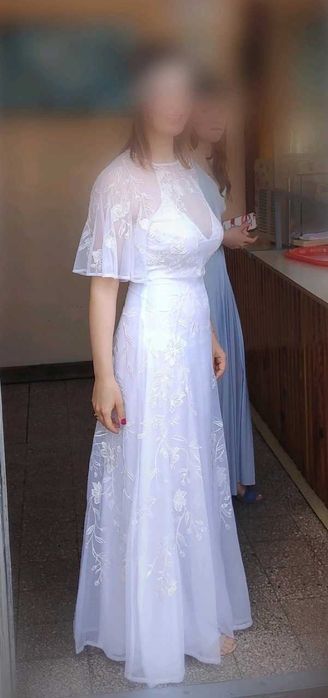 Suknia ślubna Boho asos
