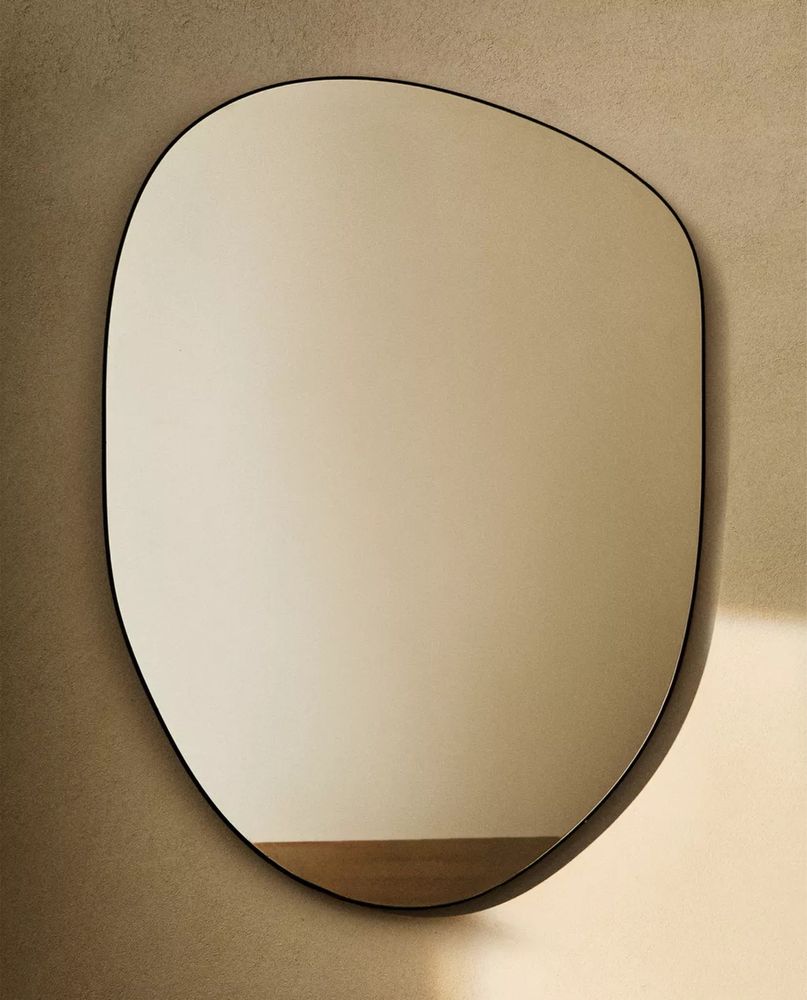 Espelho de parede ZARA HOME assimetrico grande