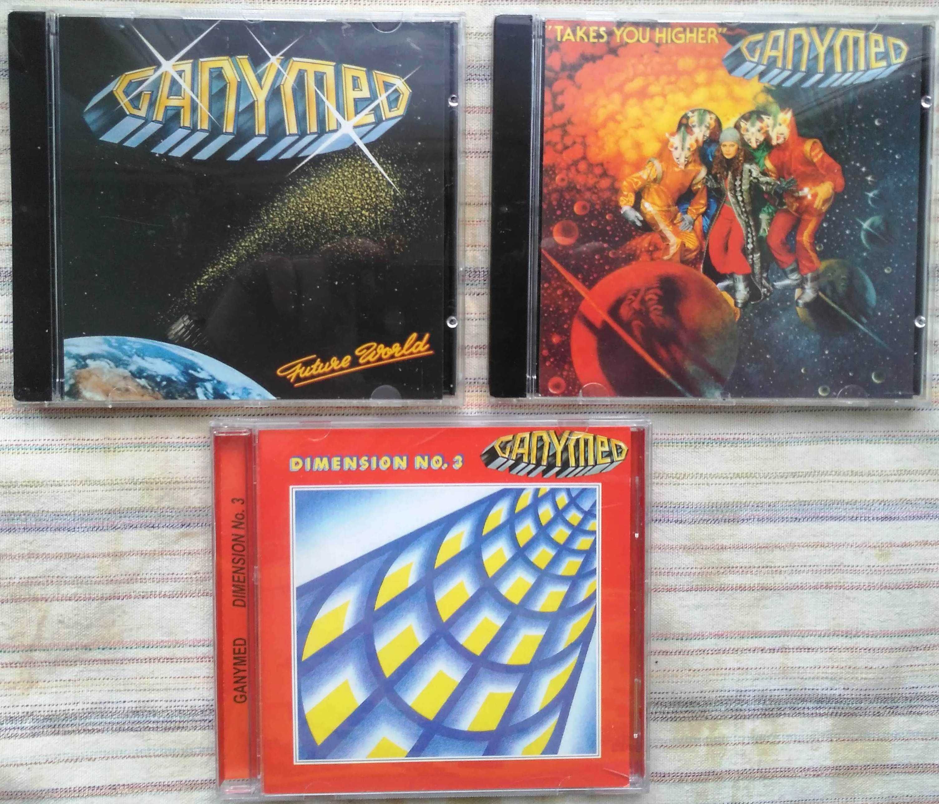 Ganymed - 3 CD Takes you higher / Future world / Dimension 3 как новые