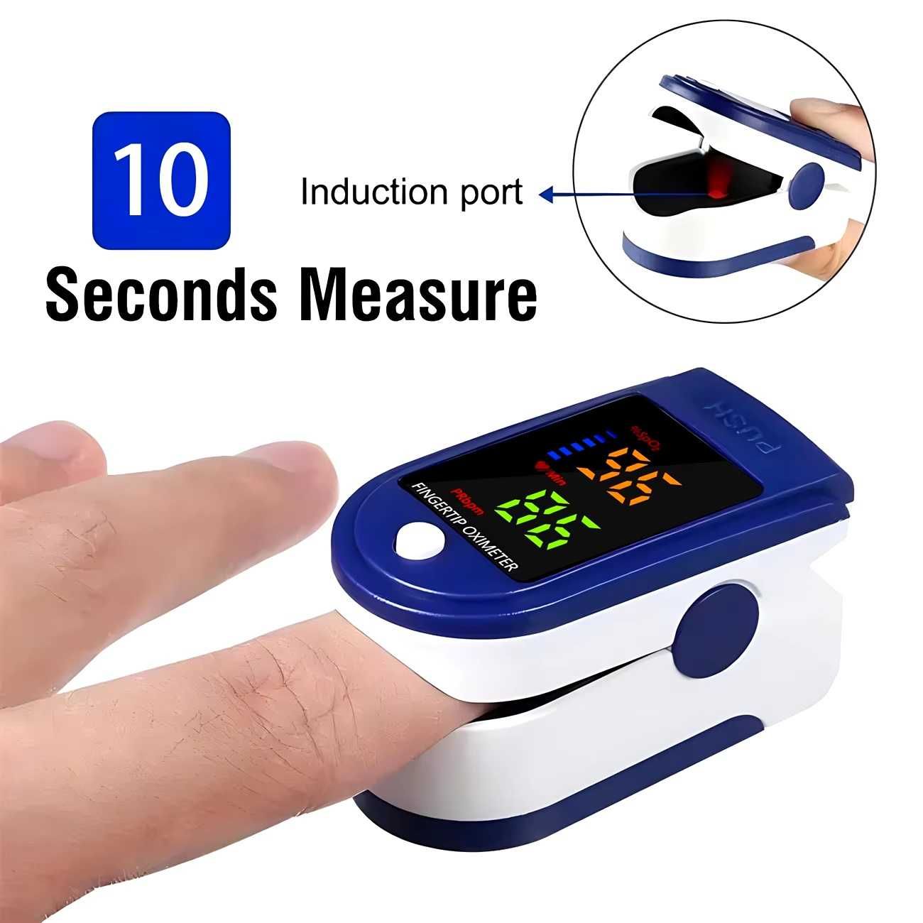 INHALATOR nebulizator pulsometr poziom tlenu w krwi/nowe