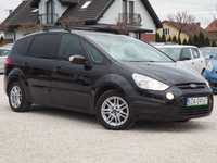 Ford S-Max Śliczny Czarny 2.0 TDCi 140KM 7-miejsc bezwypadkowy