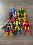 Pack 5 bonecos Marvel Avengers (Original Hasbro)