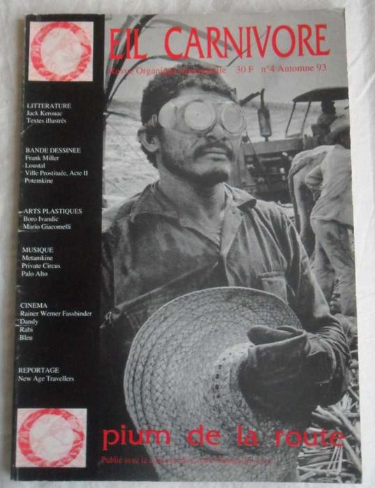 Oeil Carnivore nº4 [BD alternativa francófona] Olivier Marboeuf [1993]