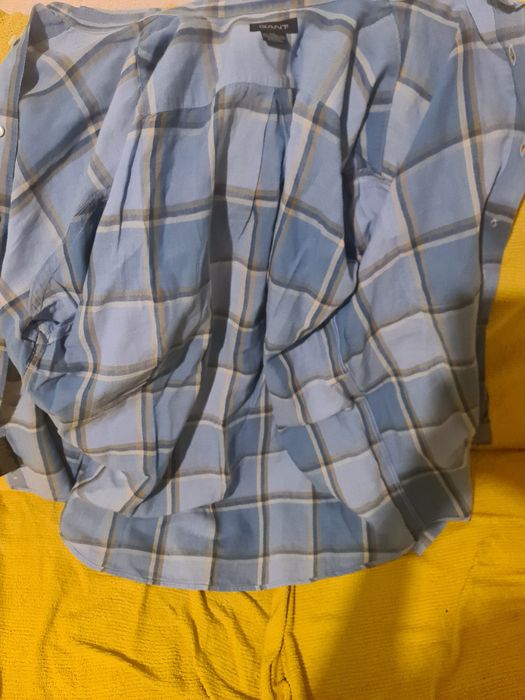 Vendo camisa azul da Gant