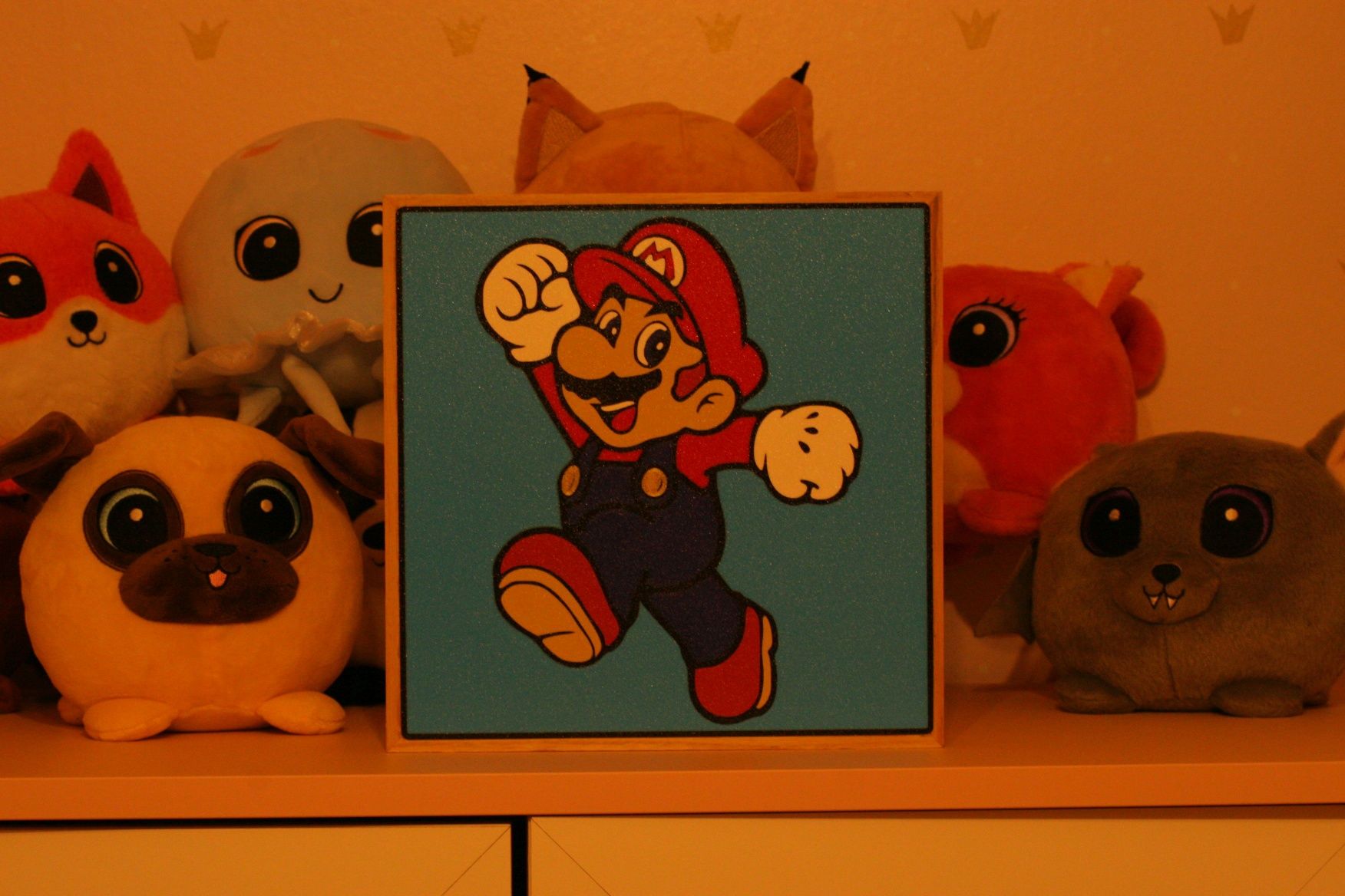 Lampa ozdobna NeonLED z pilotem - Mario