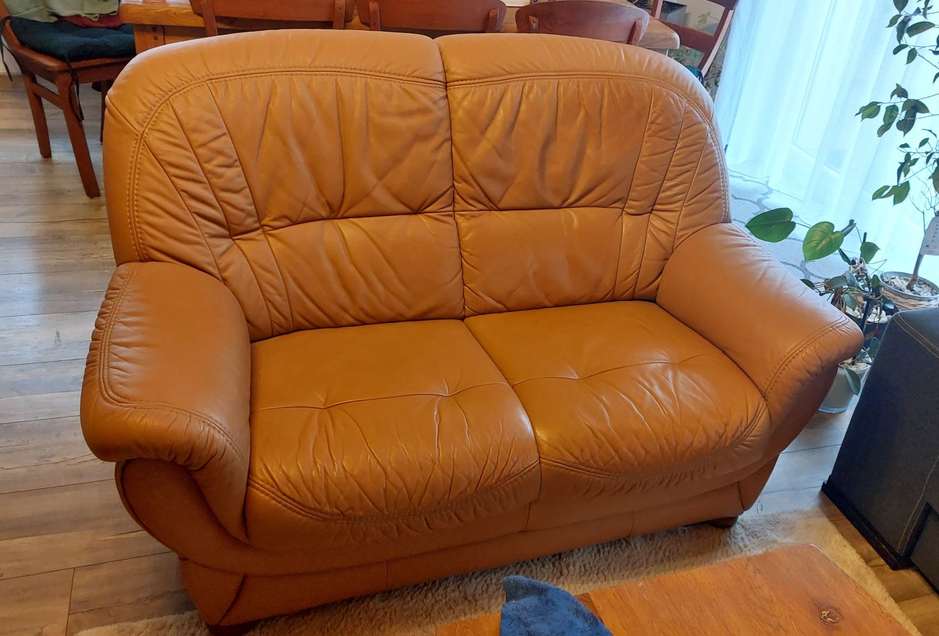 Komplet wypoczynkowy Sofa Kanapa Fotel Podnóżek