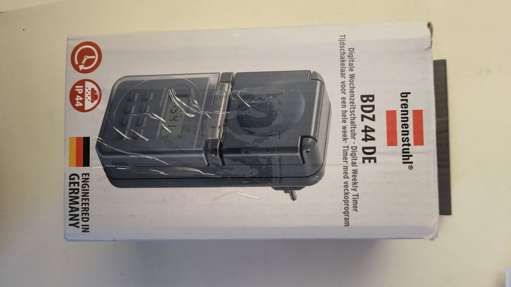 Sprzedam nowy timer Brennenstuhl BDZ 44 DE – cyfrowy programator tygod