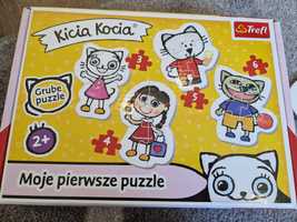 Puzzle grube Kicia Kocia