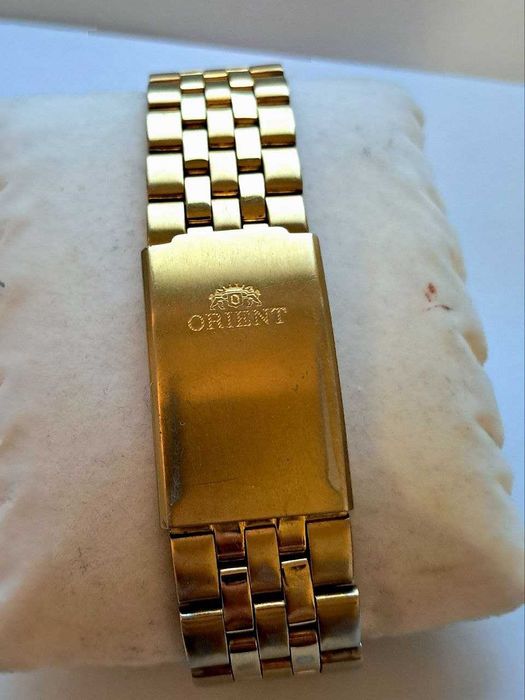 Orient Automatic 3 Stars Tonneau Black & Gold