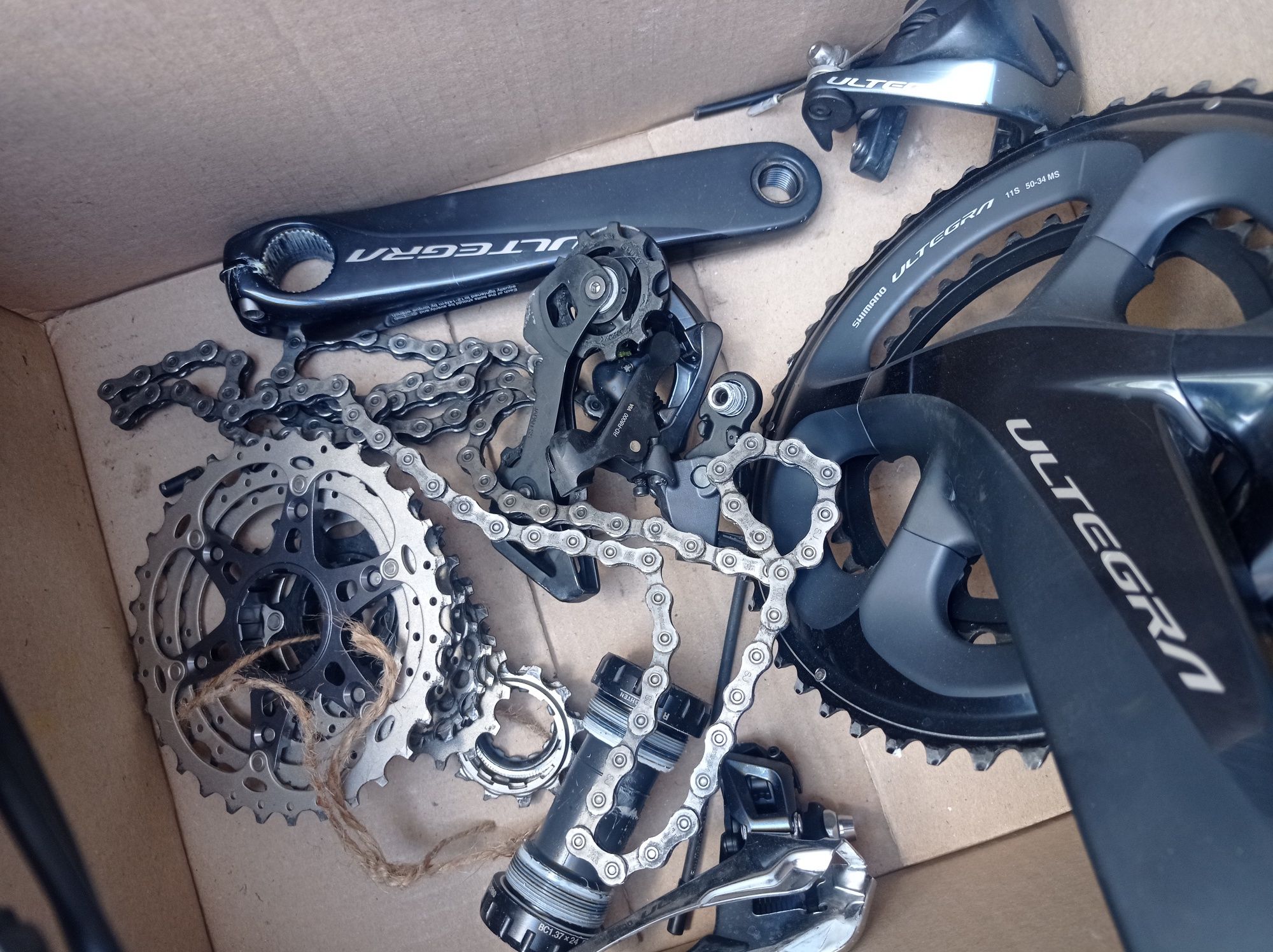 Професійна шосейна група Shimano ultegra r8000 під 2*11. Тест пробіг