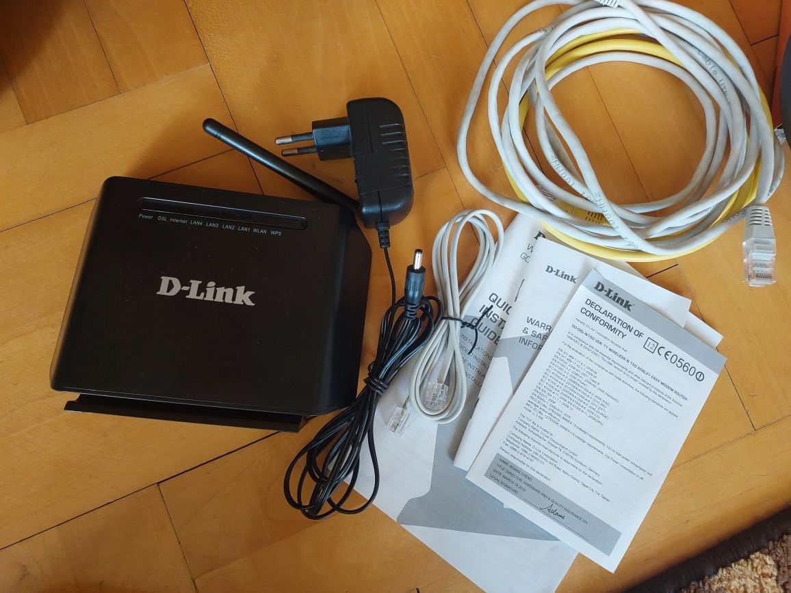 D-Link Wireless N 150 Adsl 2+ Easy Modem Router