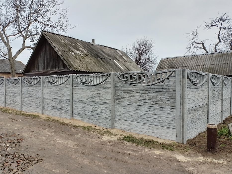Бетонні забори 300р.
