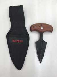 Нож, ножик карманный, охотничий, рыболовный PUSH DAGGER + чехол