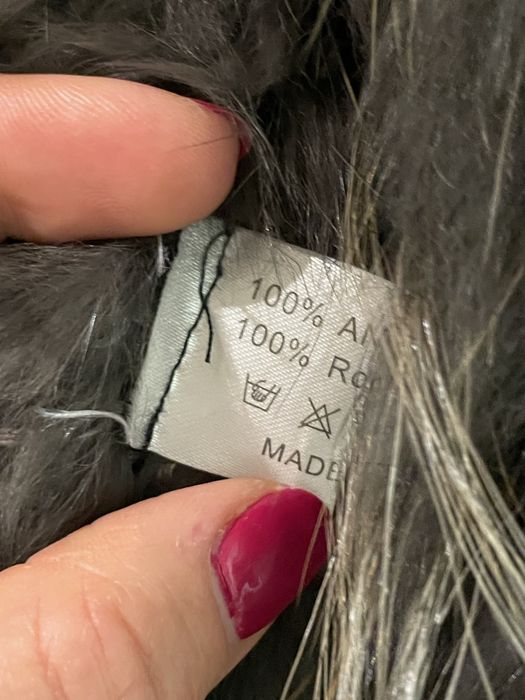 Kamizelka futro naturalne