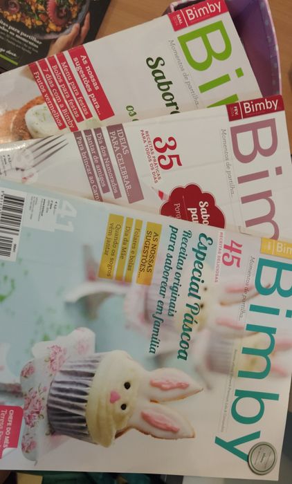 Bimby vários livros