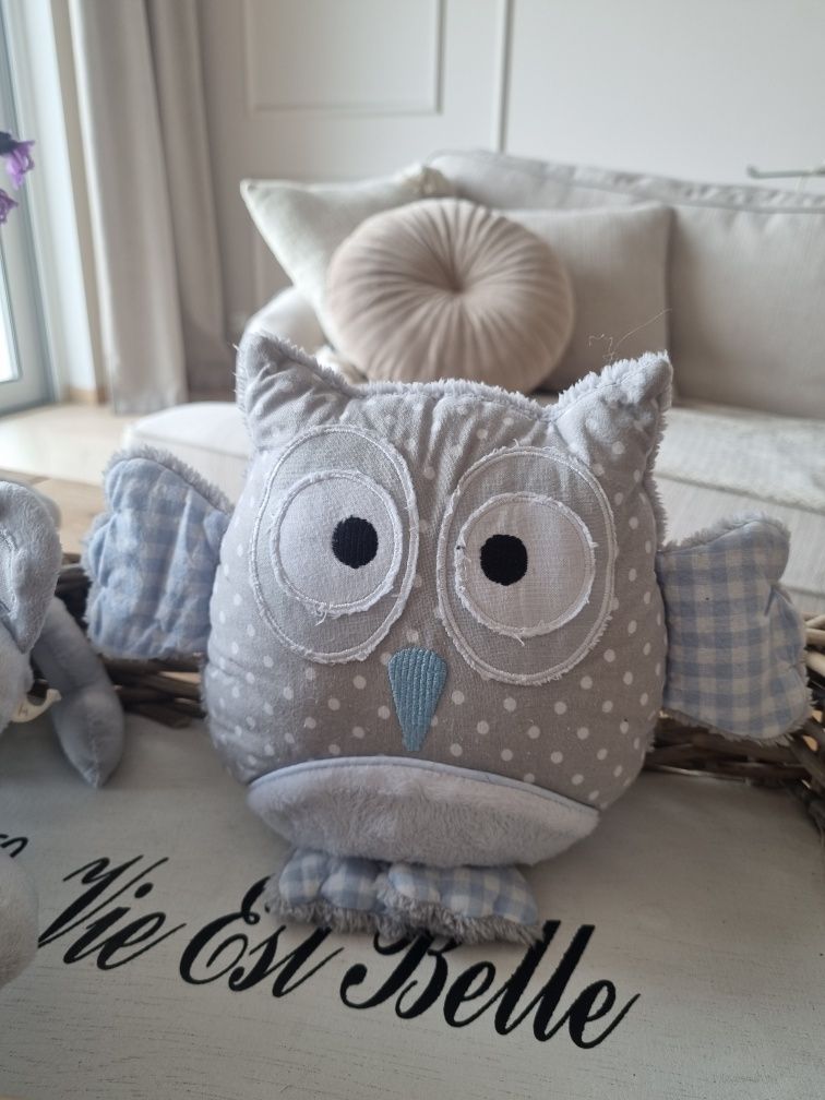 Zabawka Sowa, handmade, sówka pluszak