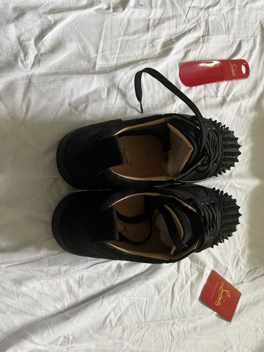 Кросівки  louboutin кеди christian louboutin з шипами лабутен з шипам
