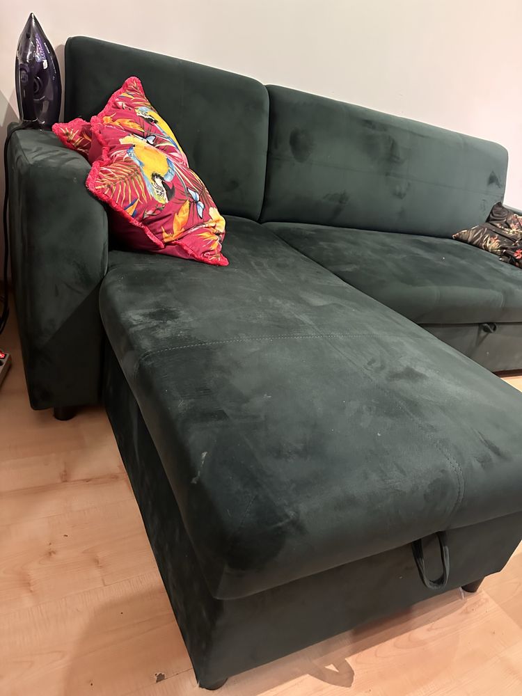 narożnik welurowy BRW PROMOCYJNA CENA