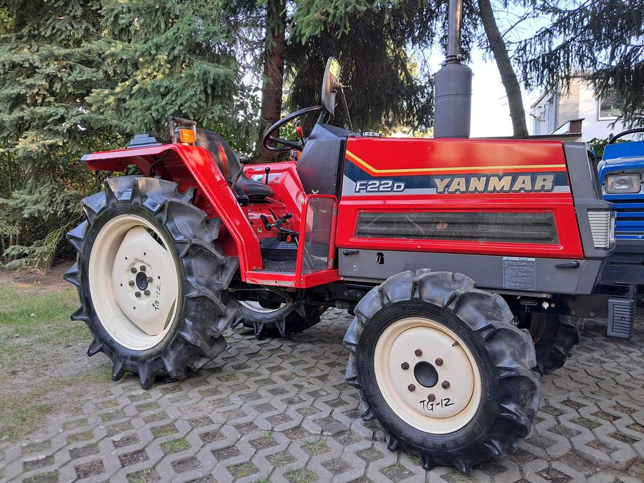 traktorek japoński Yanmar  wspomaganie f 22, tylko 450 mth